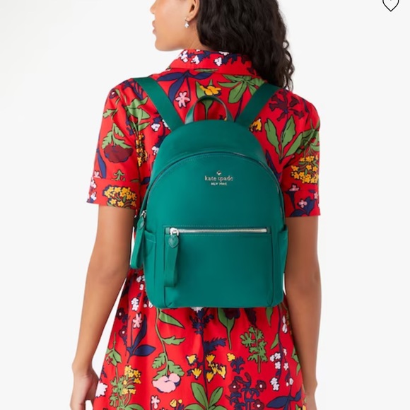 Kate Spade Chelsea Nylon Medium Backpack
Deep Jade
NWT - Picture 8 of 16